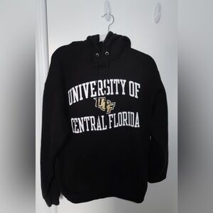 Black and White University of Central Florida Hoodie